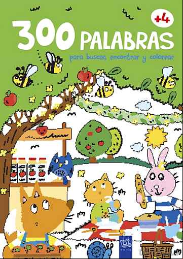 Descargar gratis ebook 300 PALABRAS PARA BUSCAR, ENCONTRAR Y COLOREAR. EL CAMPO (+4) en epub