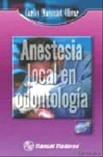 Descargar ebook ANESTESIA LOCAL EN ORTODONCIA