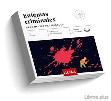 Descargar gratis ebook ENIGMAS CRIMINALES PARA MENTES PERSPICACES (CUADRADOS DE DIVERSION) en epub