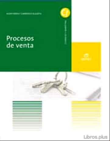 Descargar ebook PROCESOS DE VENTA GRADO MEDIO ACTIVIDADES COMERCIALES